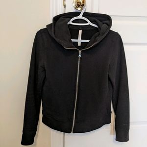 Aritzia The Group Babaton Black Zip-up Hoodie